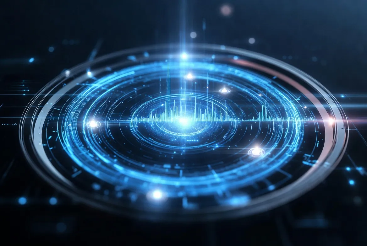 Threat detection radar backdrop